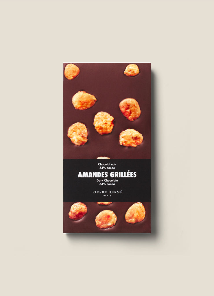 Tablette de Chocolat Noir & Amandes Grillées