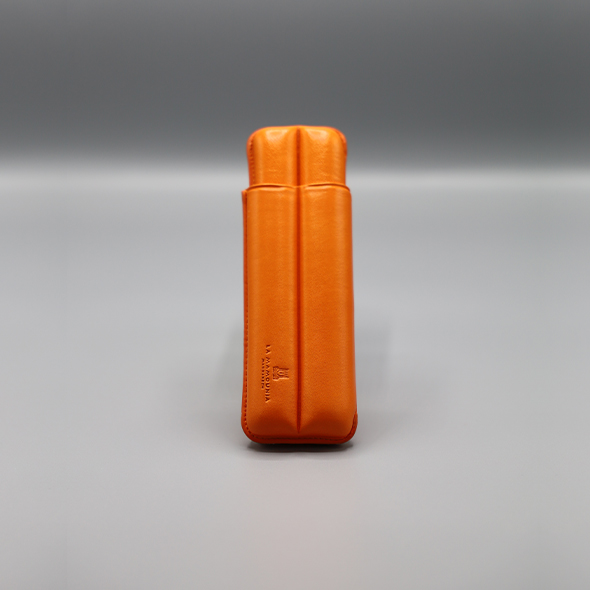 Etui à  cigare en cuir