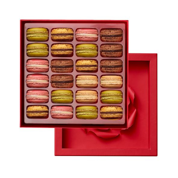 Coffret Syrine 24 macarons