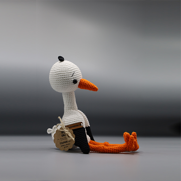 Stork plush toy