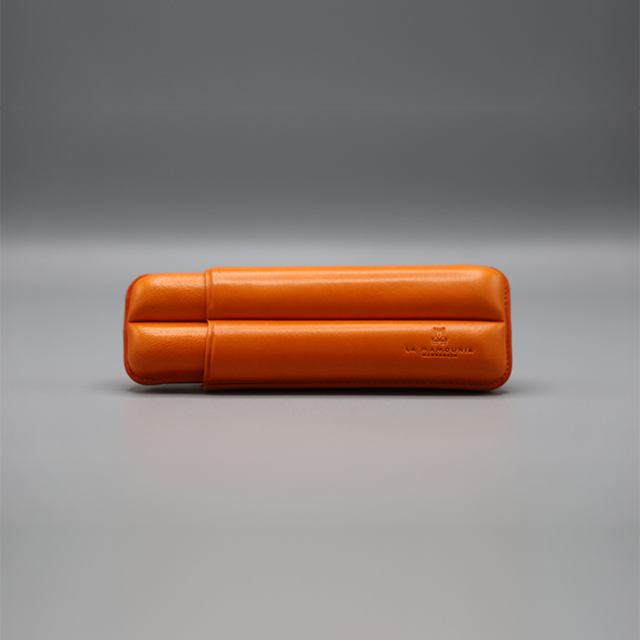 Etui à  cigare en cuir