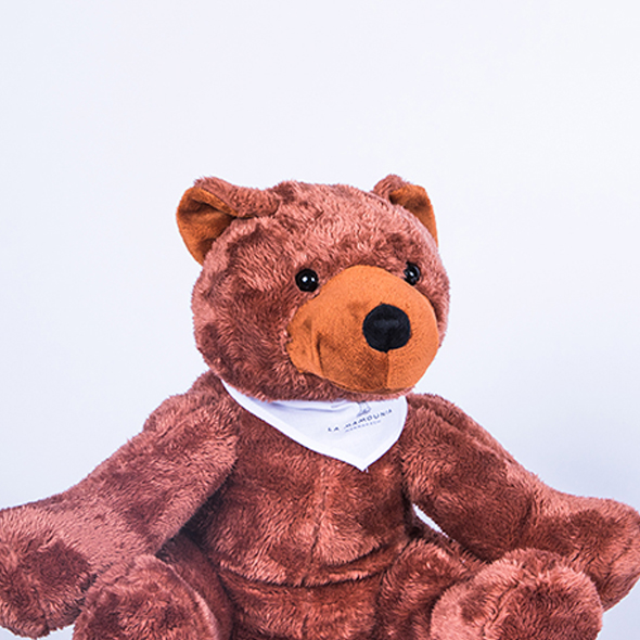 Large Mamounia Bear with logo