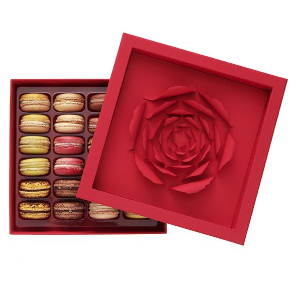 Syrine box of 24 macarons