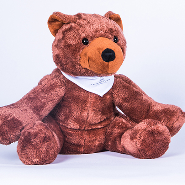 Large Mamounia Bear with logo